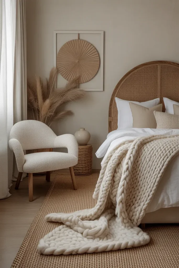 Earthy Modern Bedroom