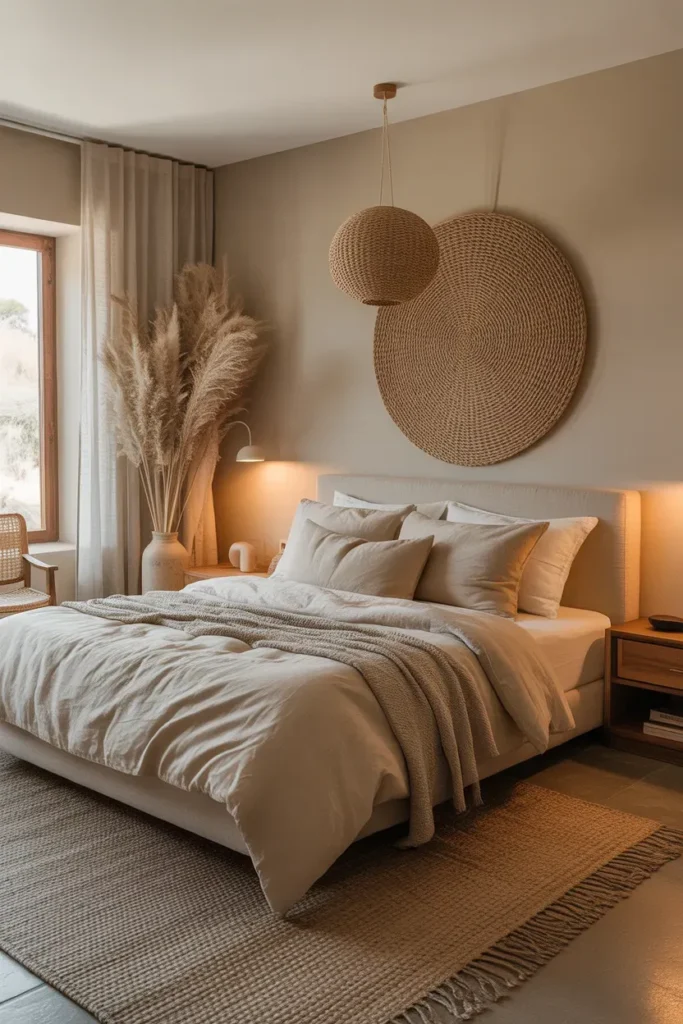 Earthy Modern Bedroom