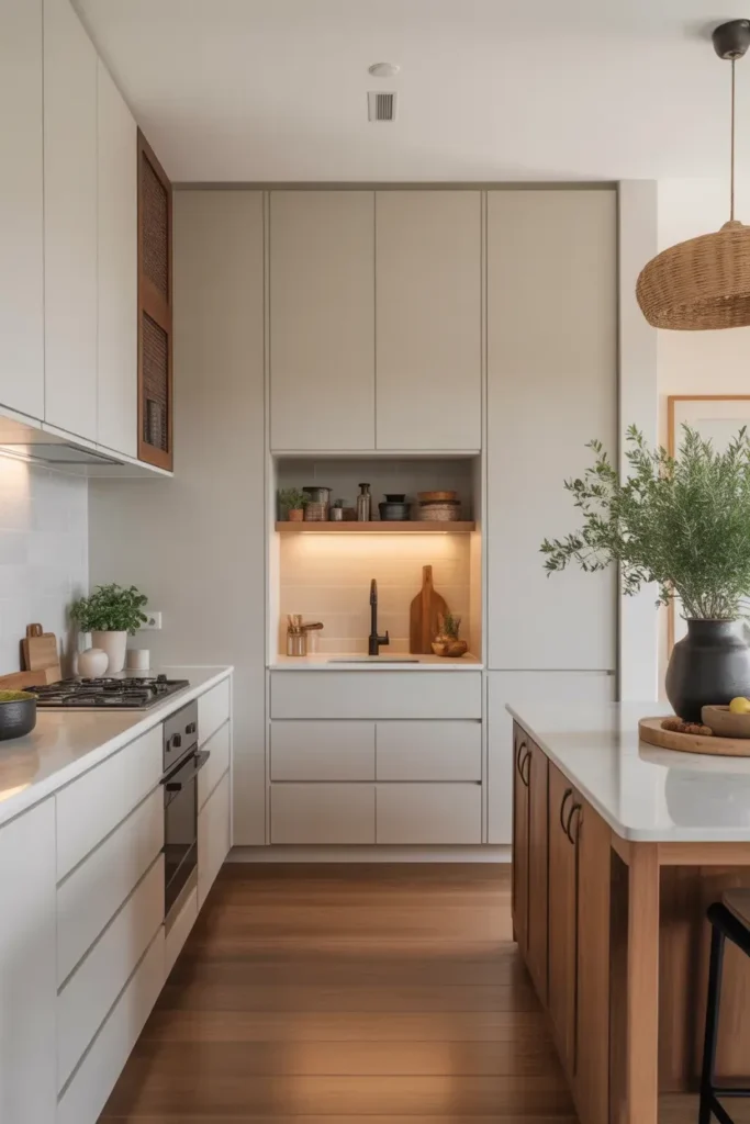 Concealed Storage Walls