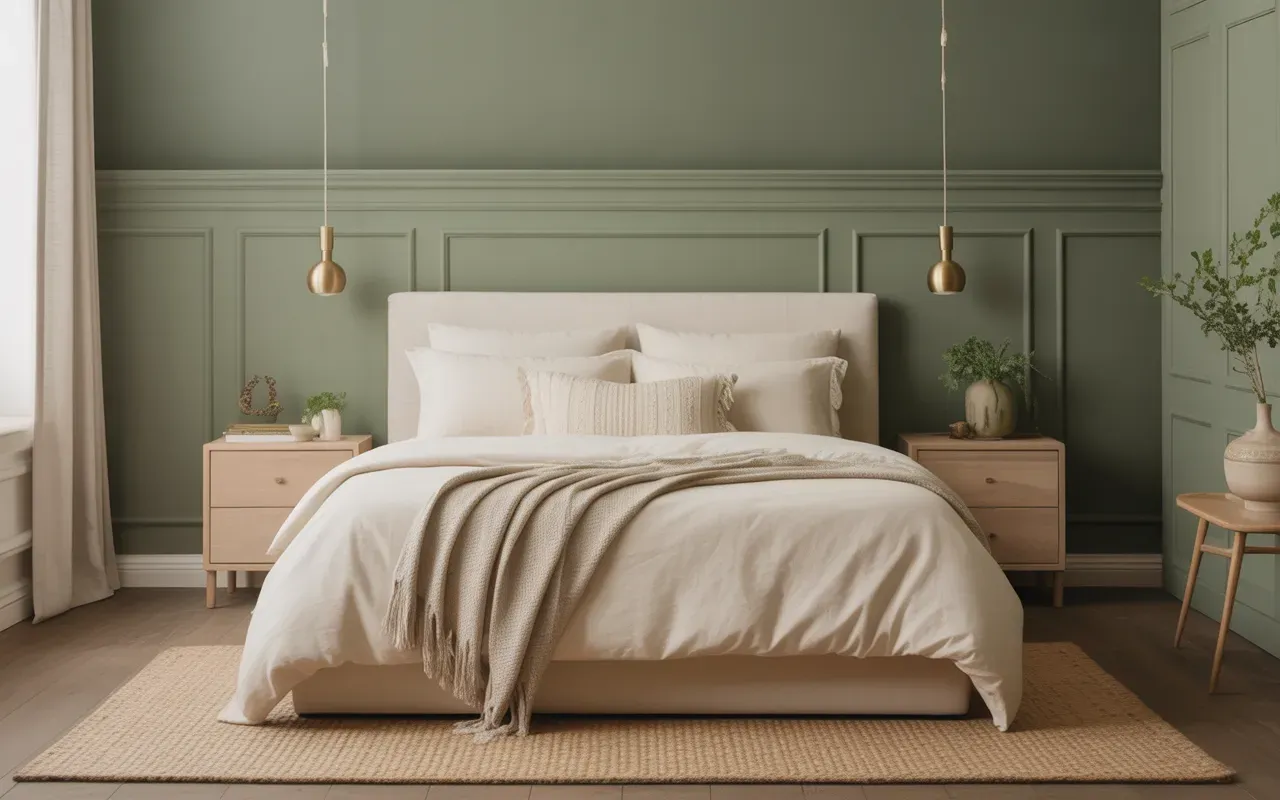 Earthy Modern Bedroom