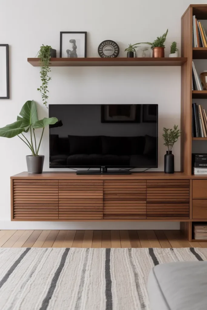 Floating Media Console