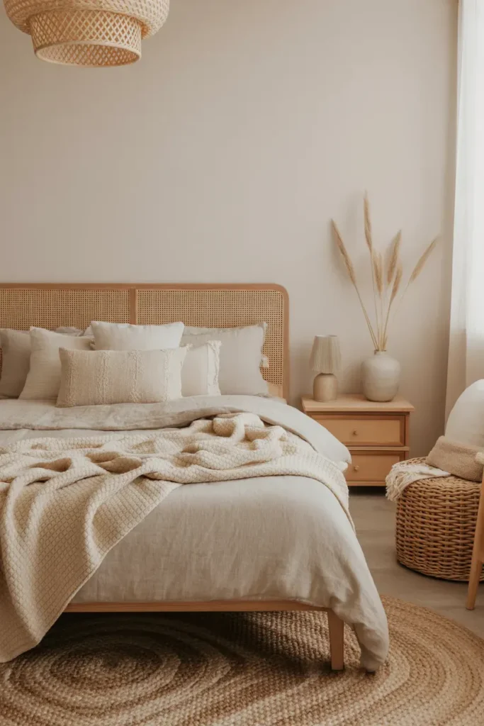 Earthy Modern Bedroom