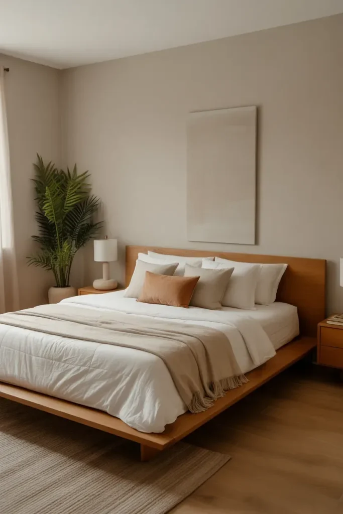 Earthy Modern Bedroom