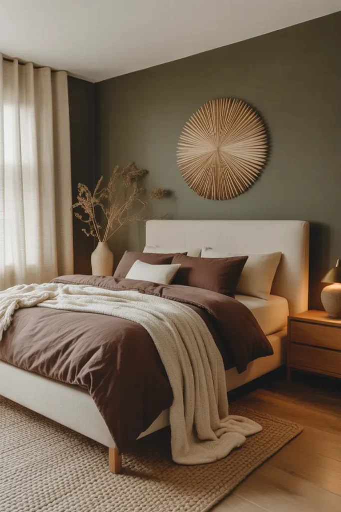 Earthy Modern Bedroom