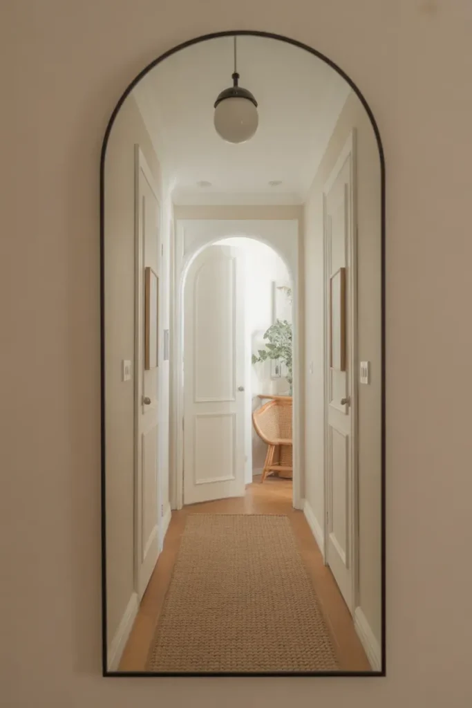 Narrow Hallway Mirror