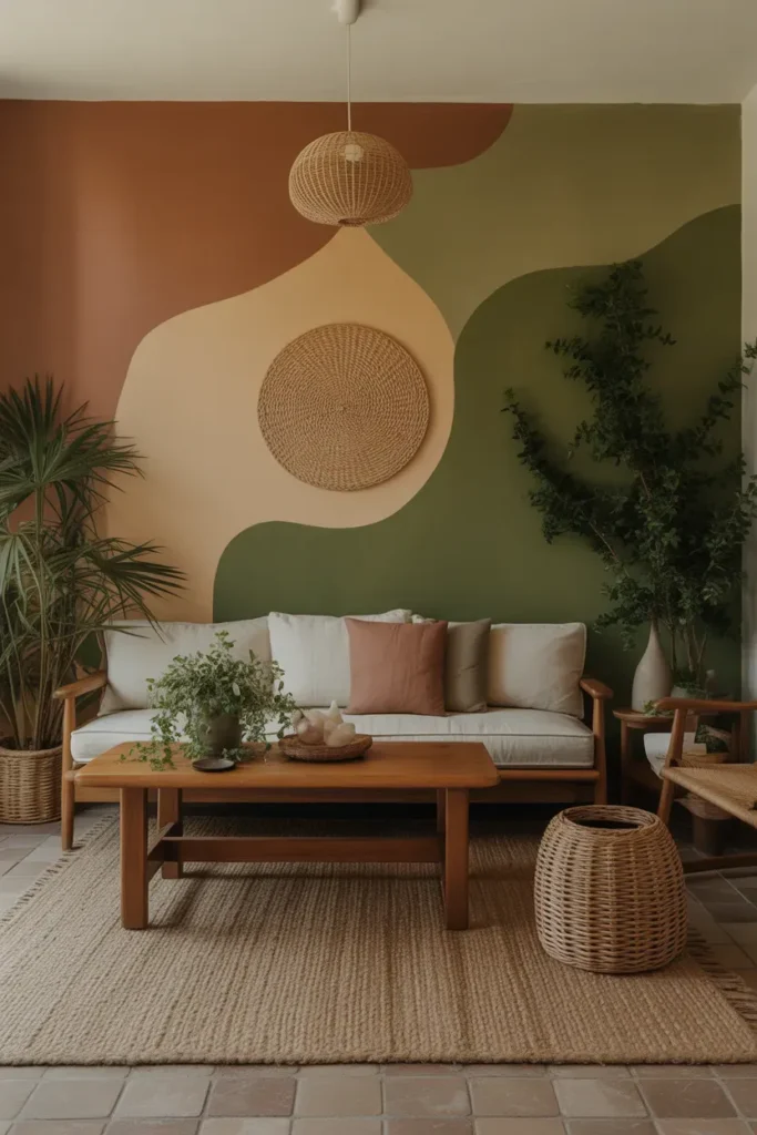 Earthy Modern Bedroom