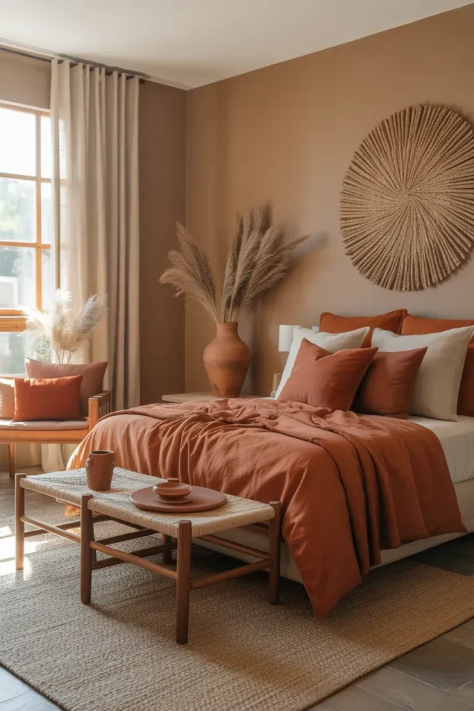Earthy Modern Bedroom