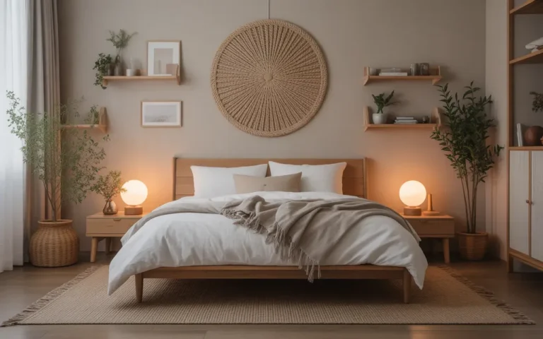Earthy Modern Bedroom