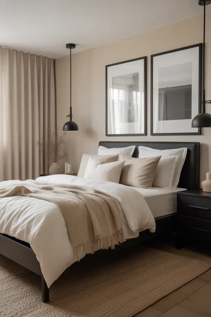 Earthy Modern Bedroom