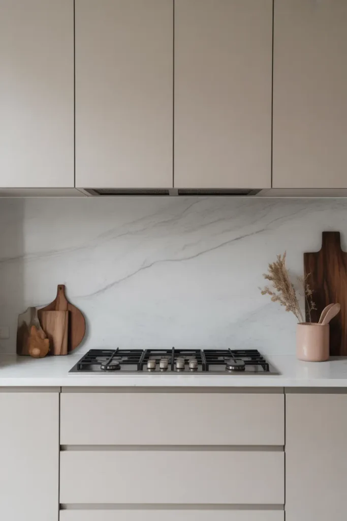 Seamless Stone Backsplash
