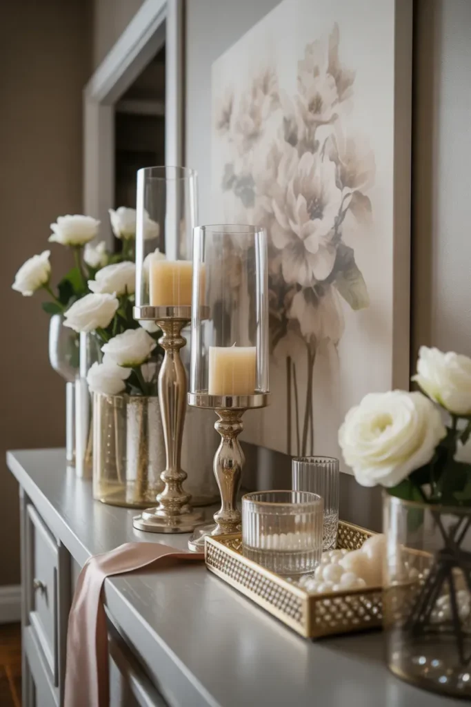 Elegant Hurricane Candle Holder