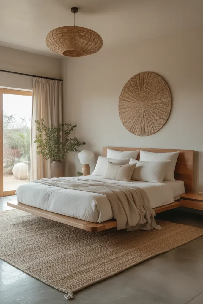 Earthy Modern Bedroom