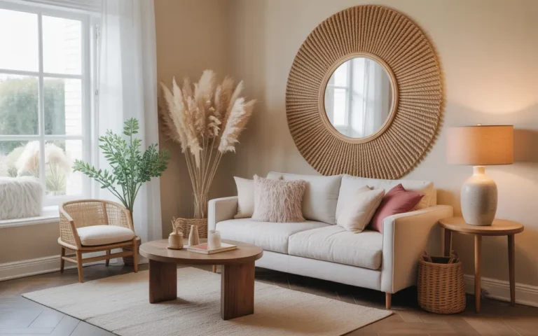 10 IKEA Round Mirror Ideas That Feel Bright & Airy