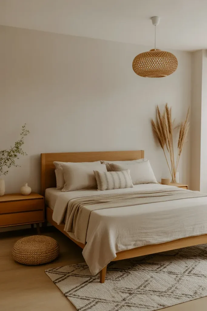 Earthy Modern Bedroom
