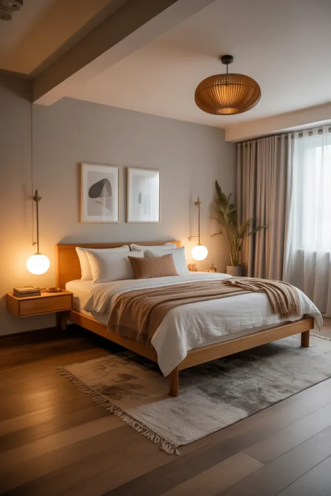 Earthy Modern Bedroom