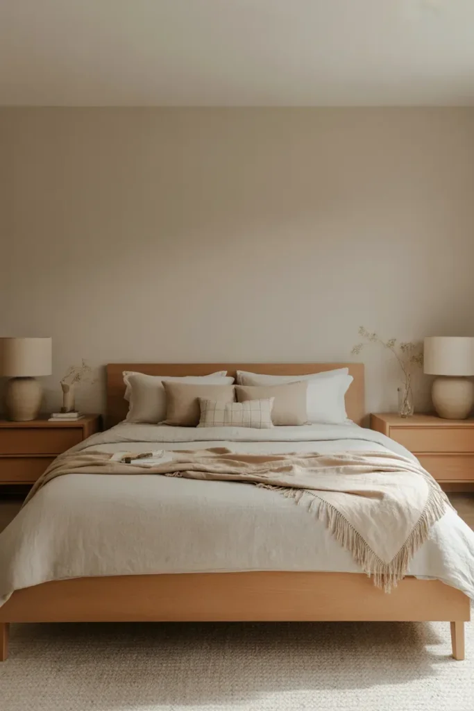 Earthy Modern Bedroom