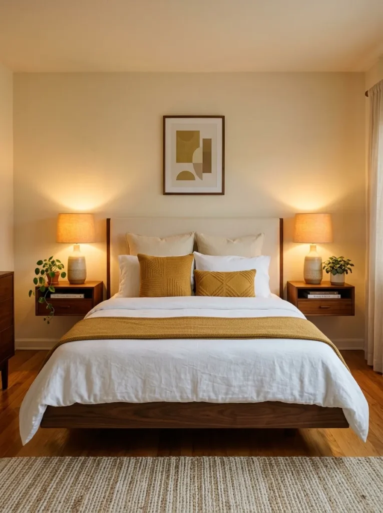 Mid Century Bedroom