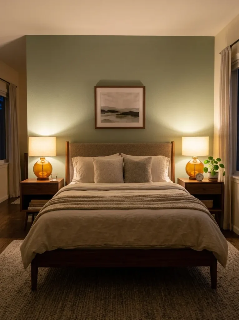 Mid Century Bedroom
