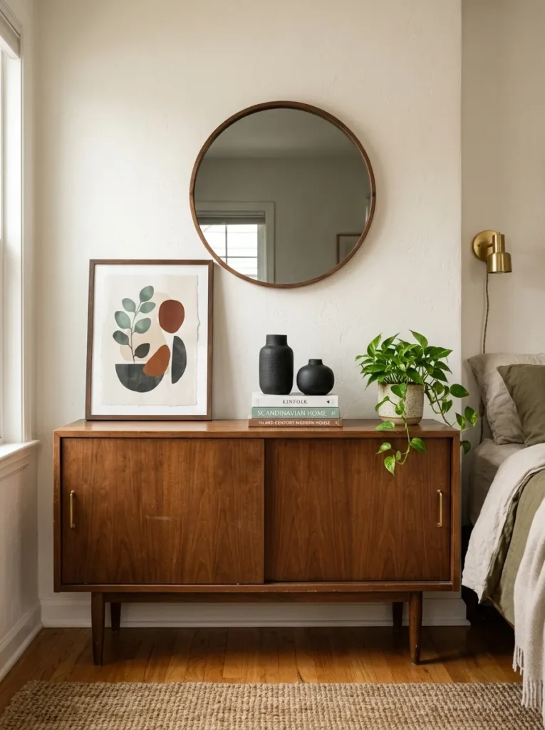 Mid Century Bedroom