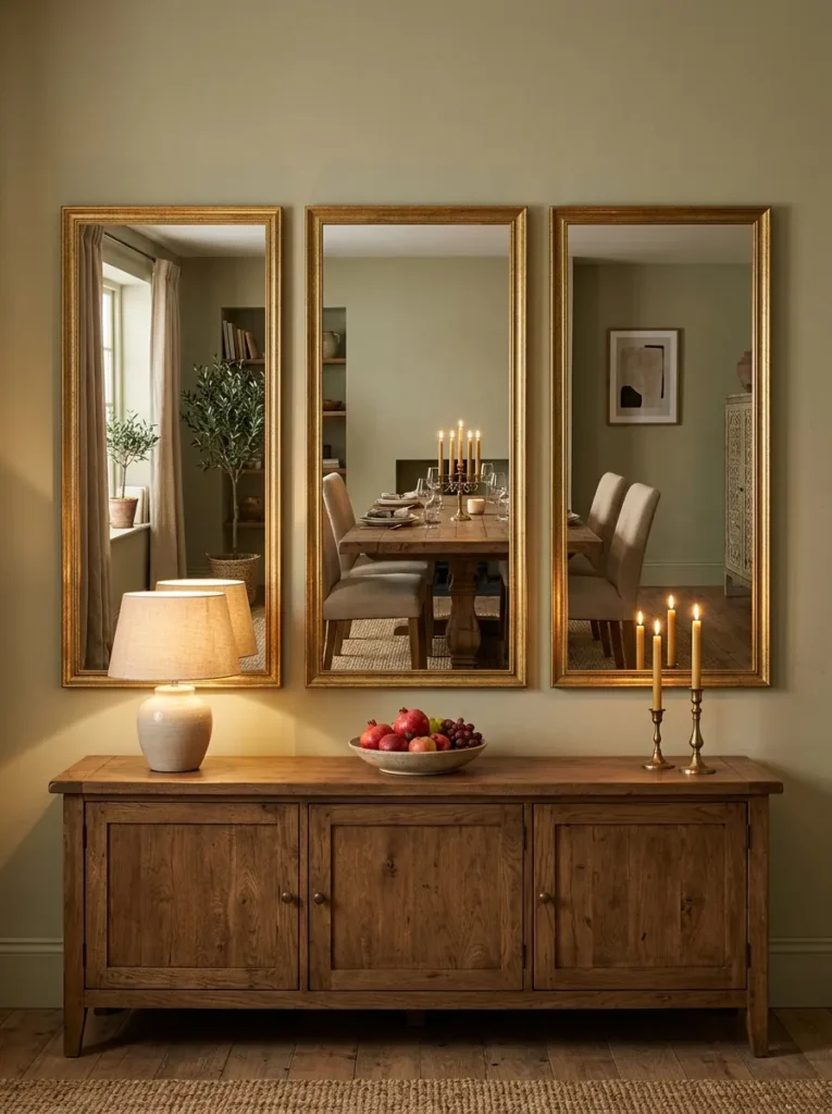 Gold Wall Mirror Ideas