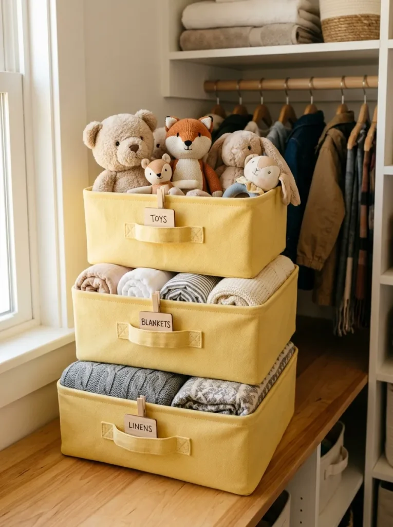 Kids Closet Storage Ideas