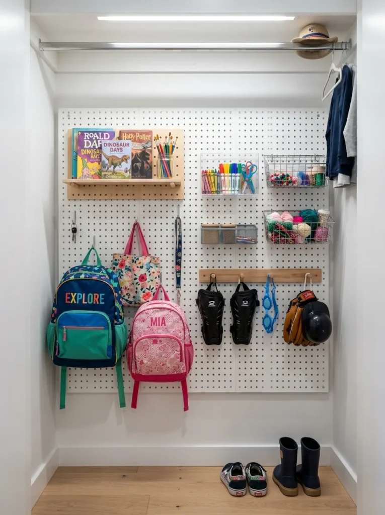 Kids Closet Storage Ideas