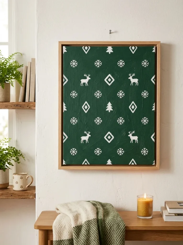 Festive Christmas Wall Art Ideas