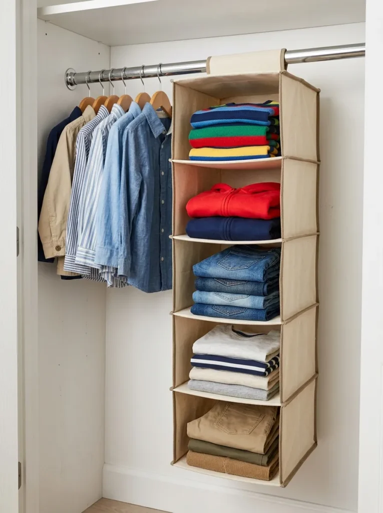 Kids Closet Organization