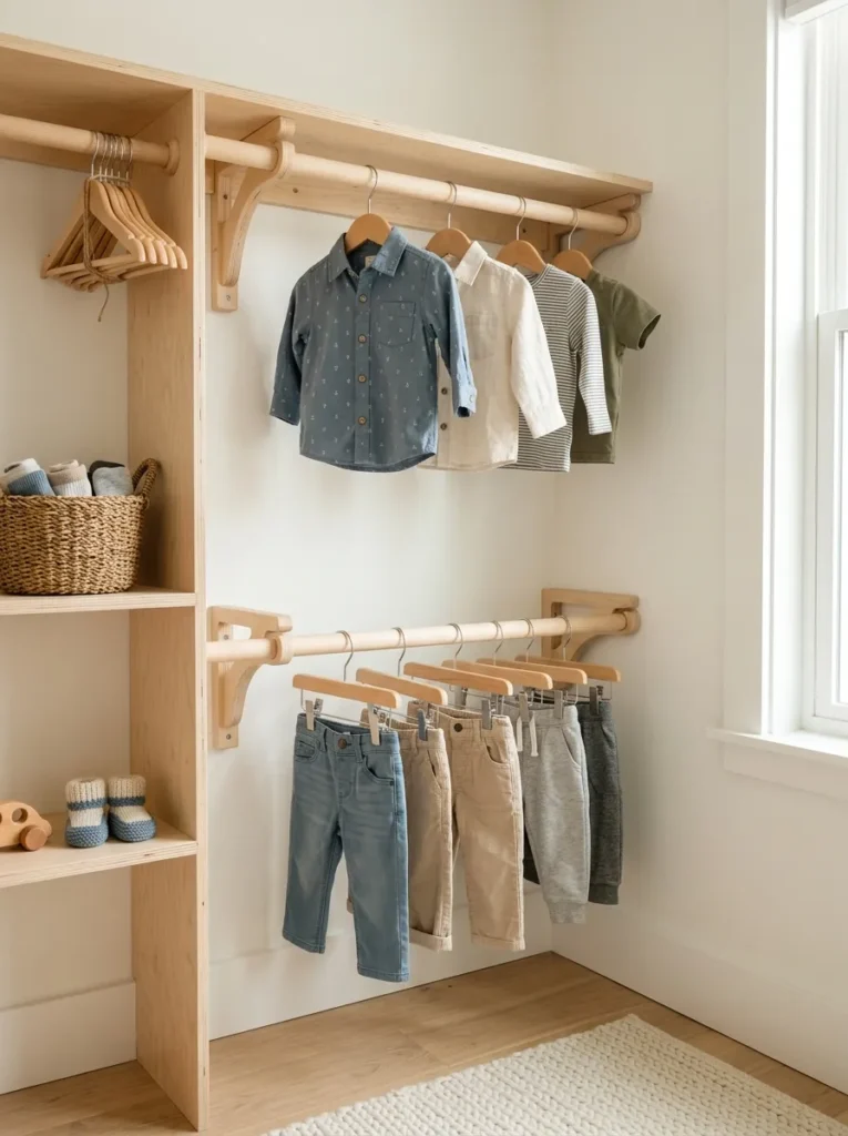 Kids Closet Storage Ideas