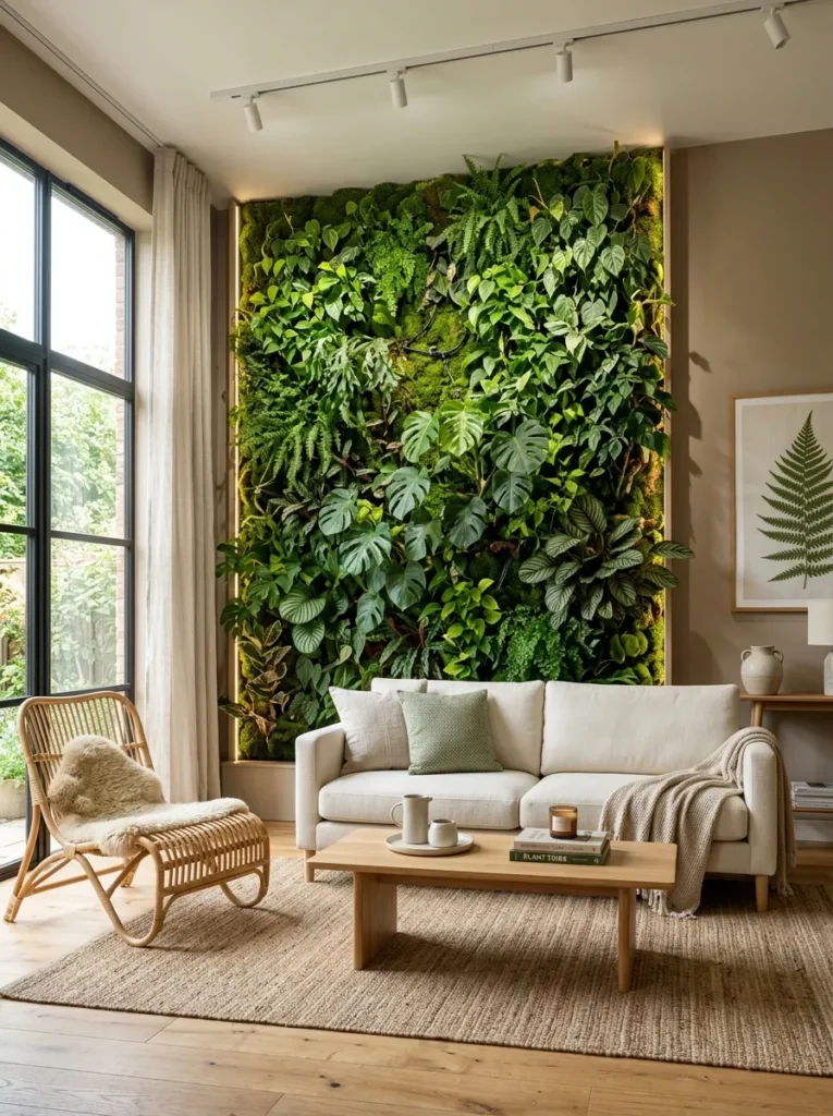 Green Living Room Designs