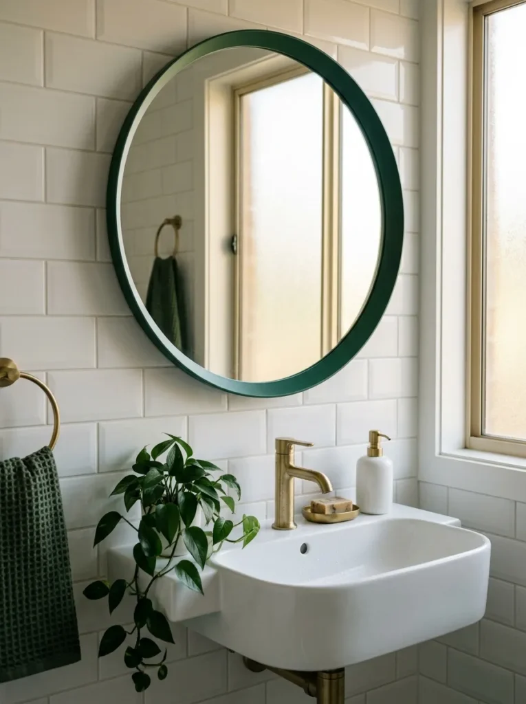 IKEA Round Mirror Ideas