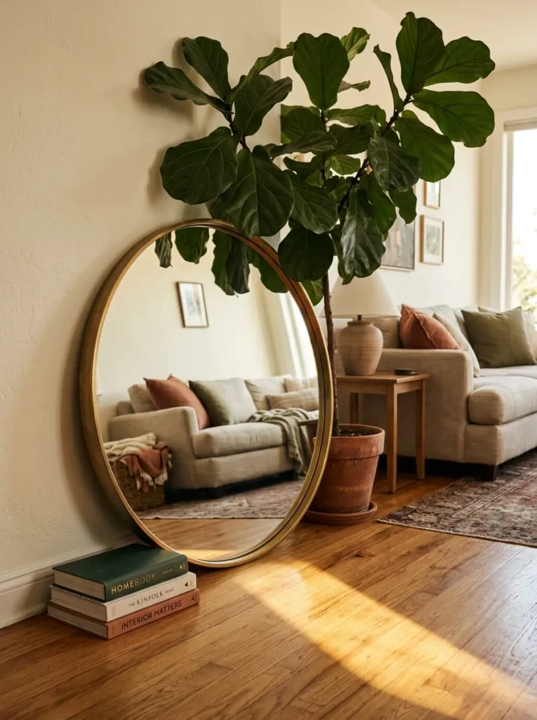 IKEA Round Mirror Ideas