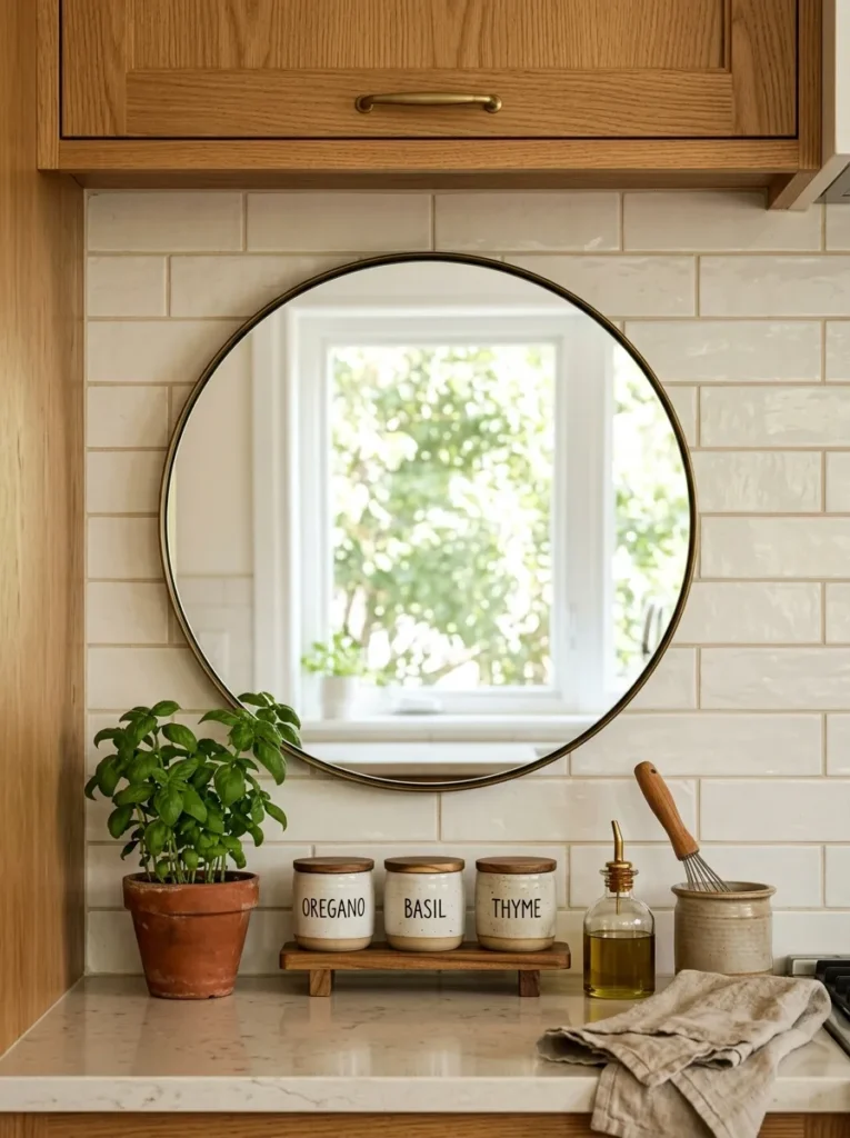IKEA Round Mirror Ideas