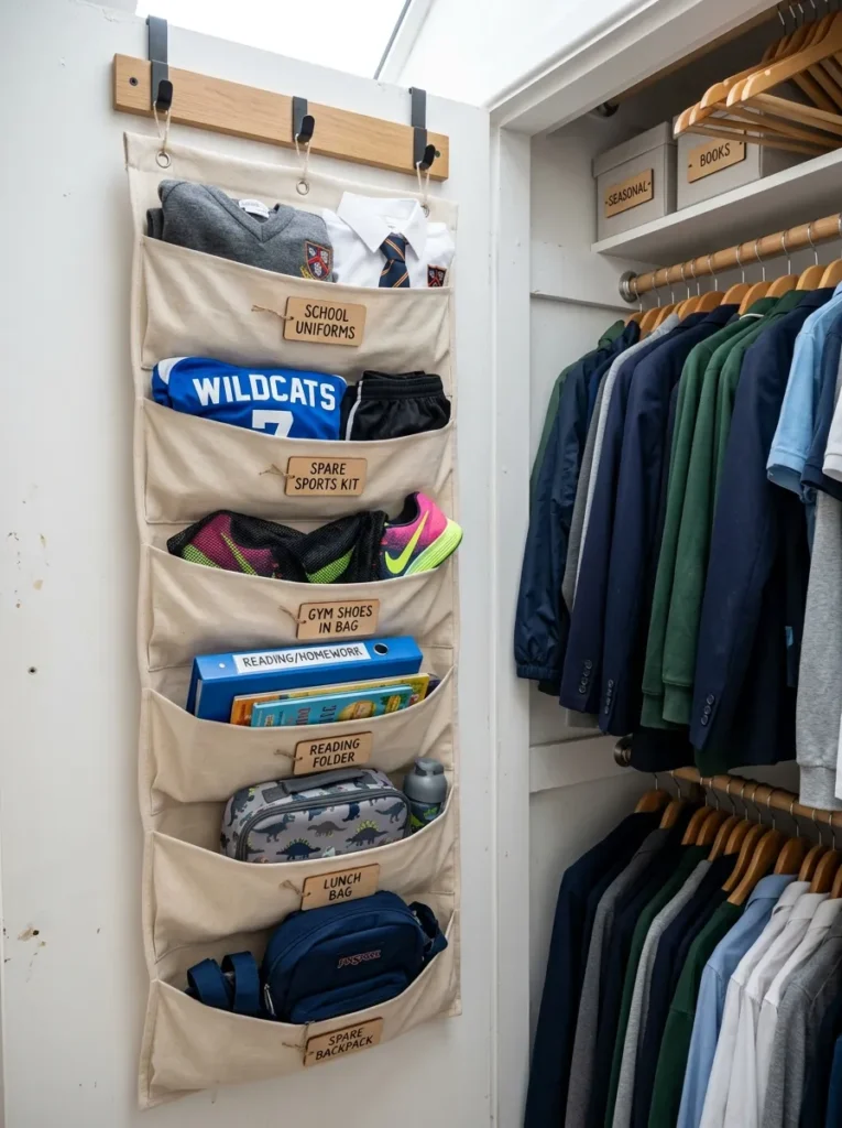 Kids Closet Organization