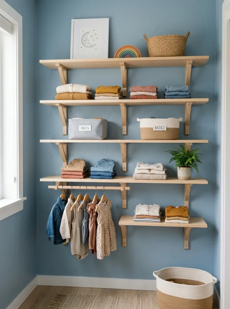 Kids Closet Storage Ideas