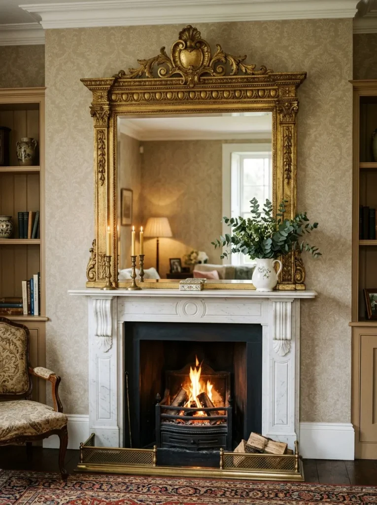 Gold Wall Mirror Ideas