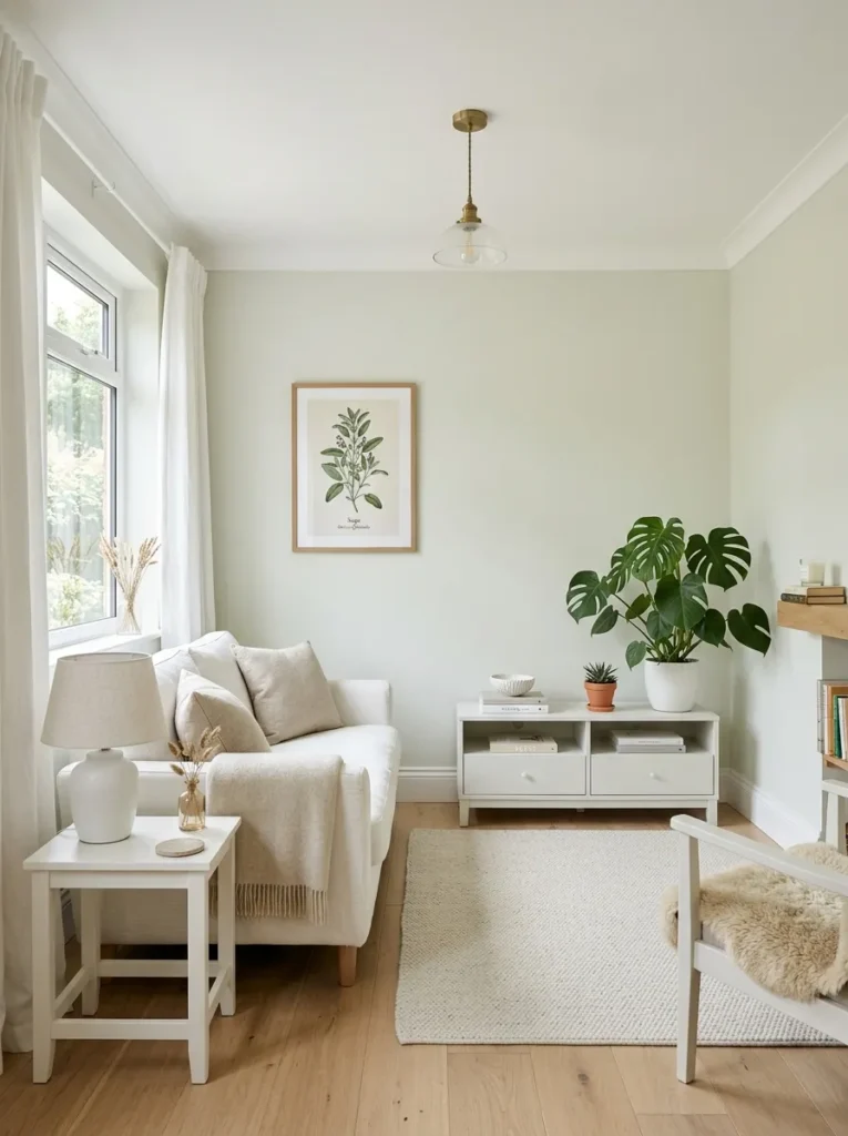 Green Living Room Designs