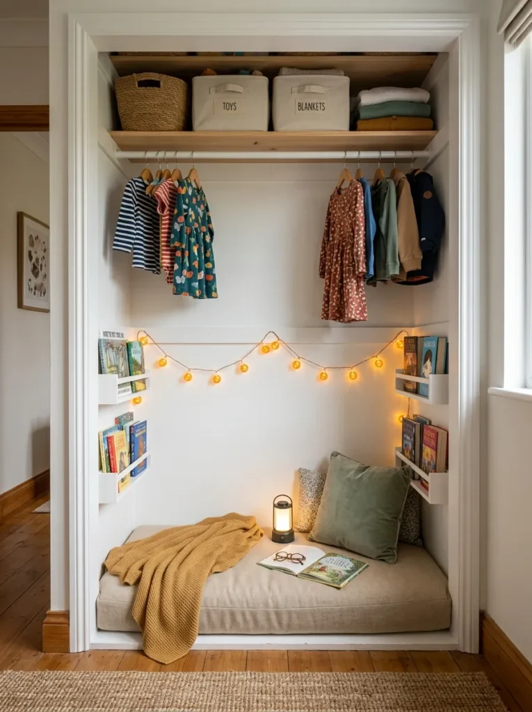 Kids Closet Storage Ideas
