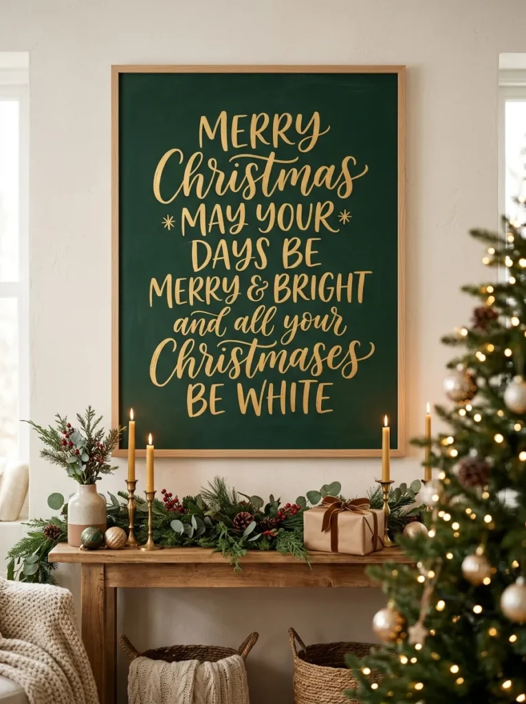 Christmas Wall Decorating Ideas