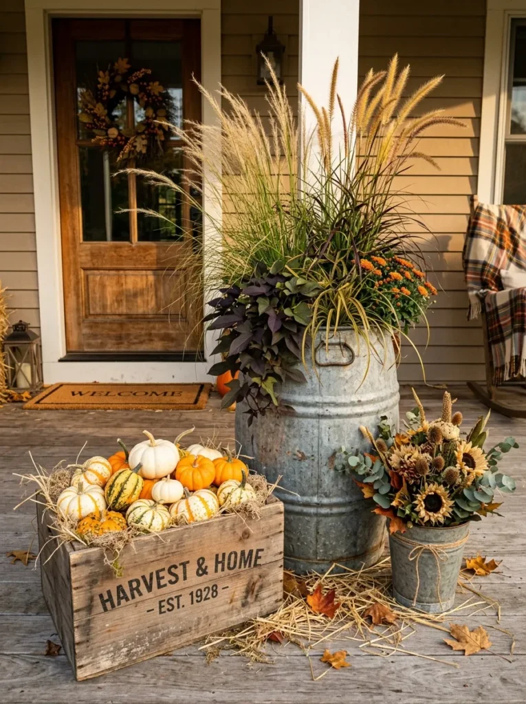 Fall Porch Decor Ideas