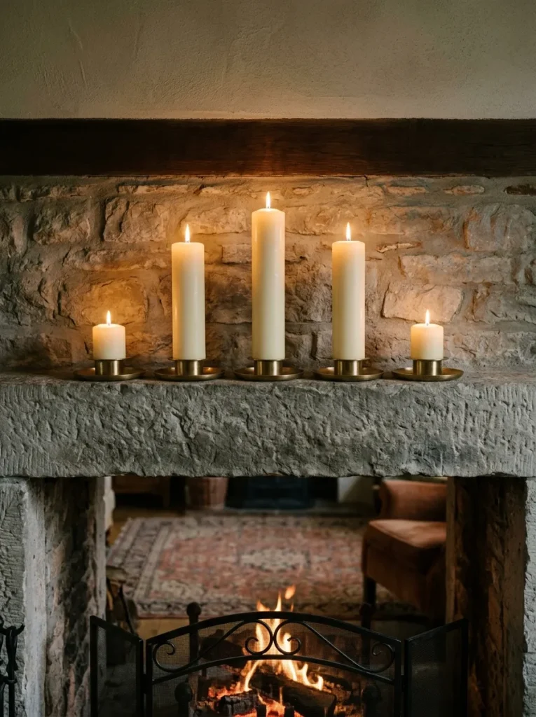 Pillar Candle Holder Decor Ideas