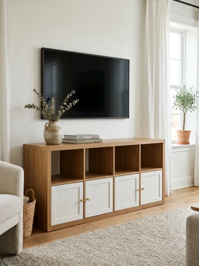 IKEA KALLAX TV Unit Ideas