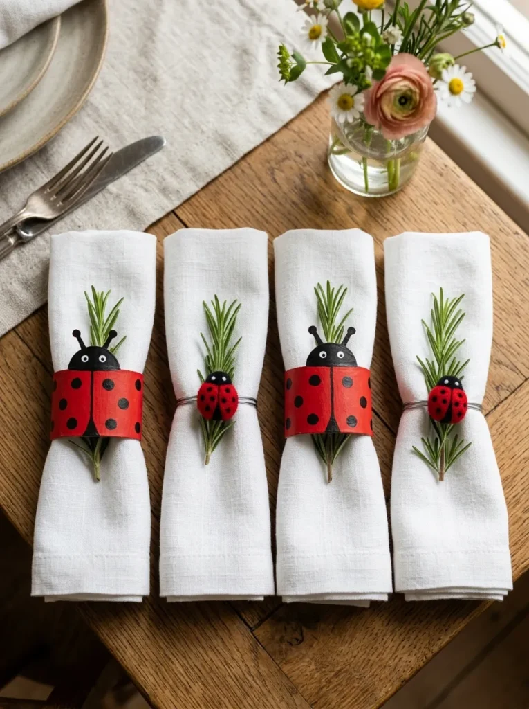 DIY Ladybug Decorations