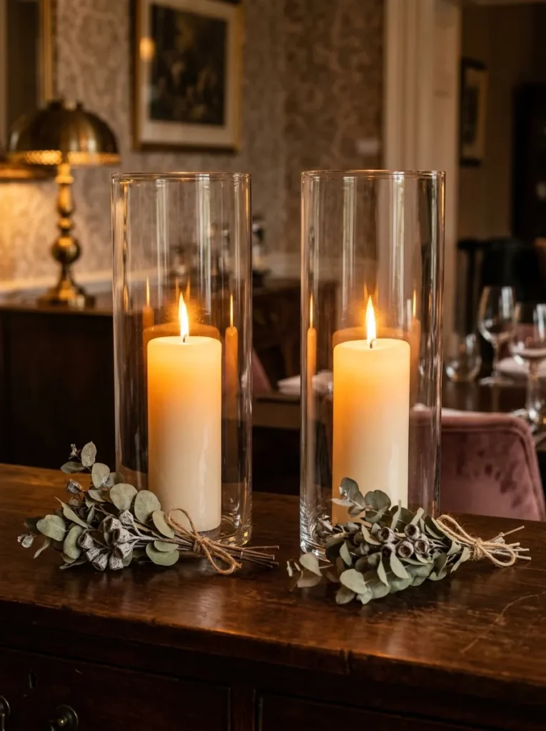 Pillar Candle Holder Decor Ideas