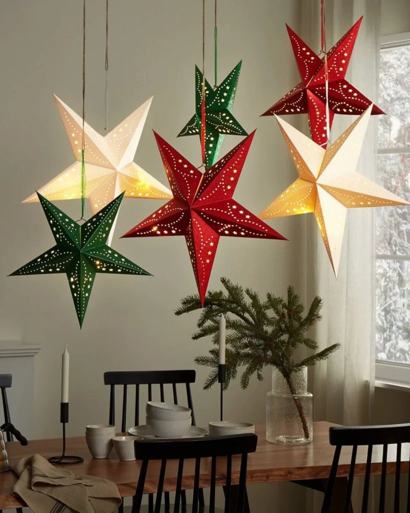 Paper Star Lanterns