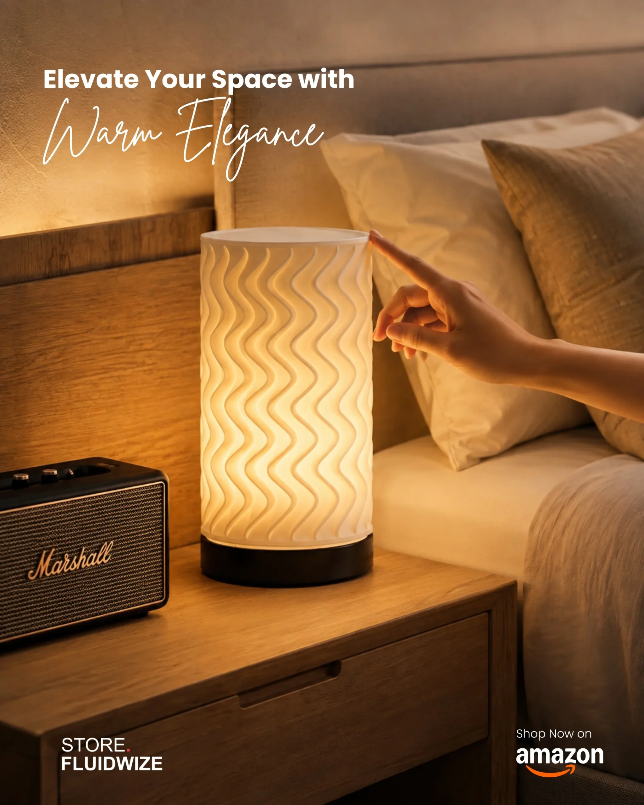 Touch Control Bedside Lamps