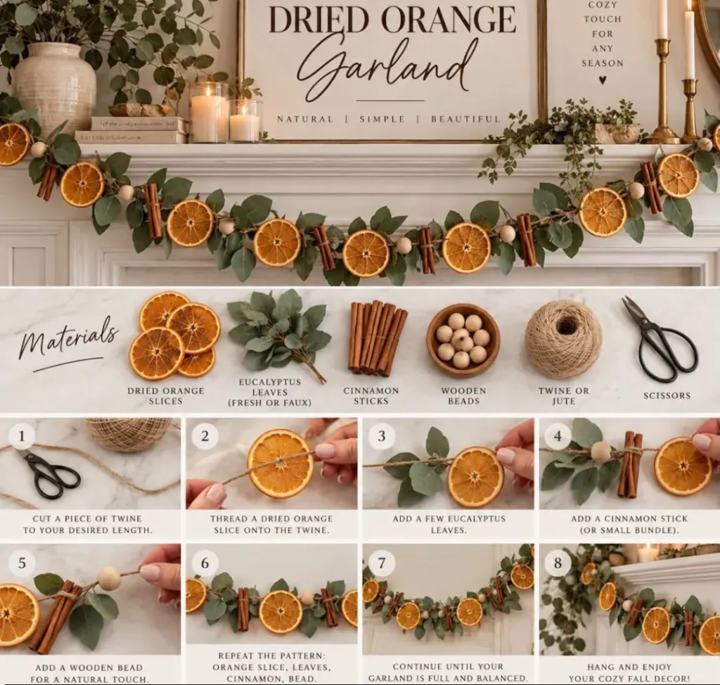 Dried Orange Garland
