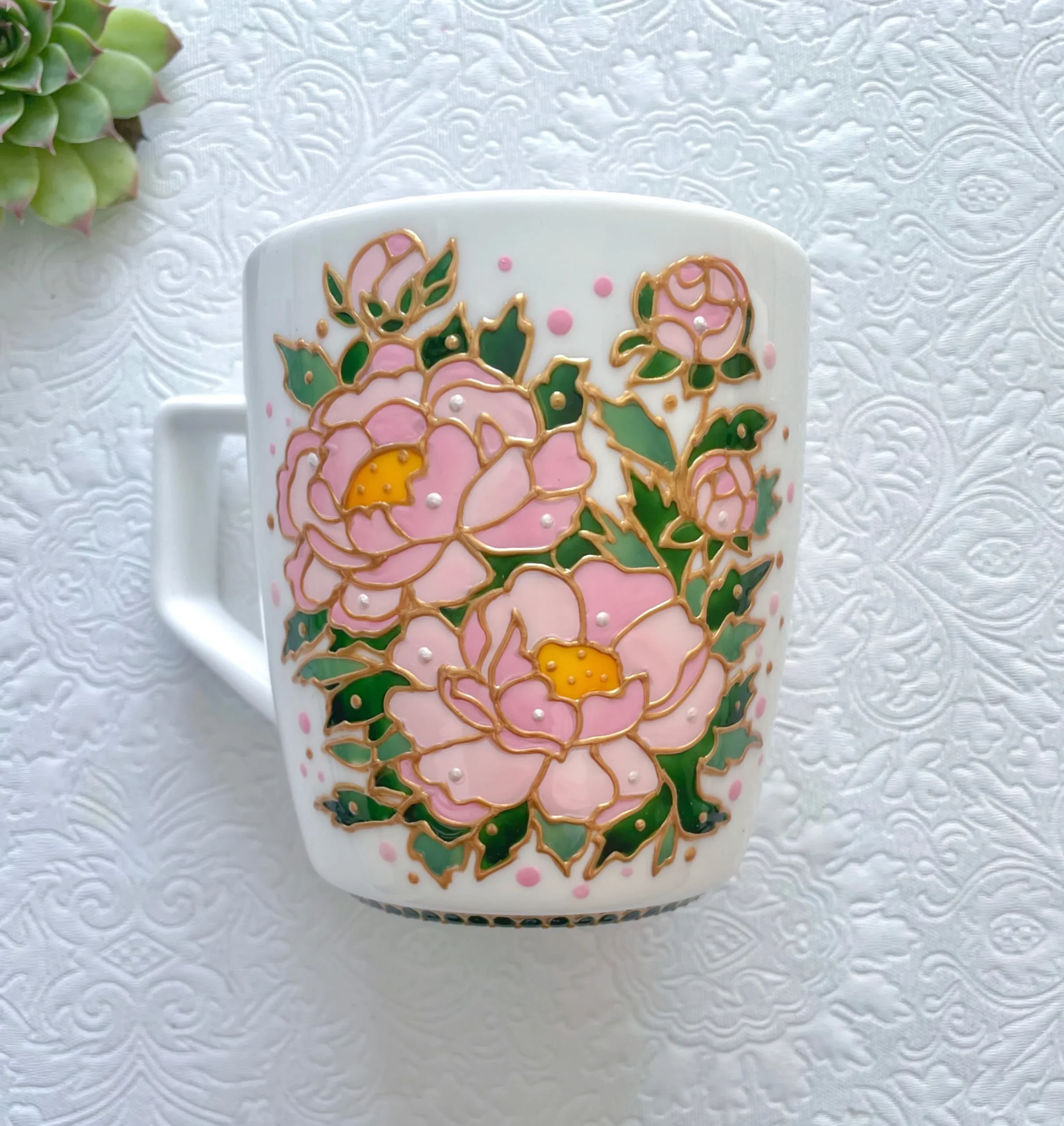 Hand Painted Coffee Mug