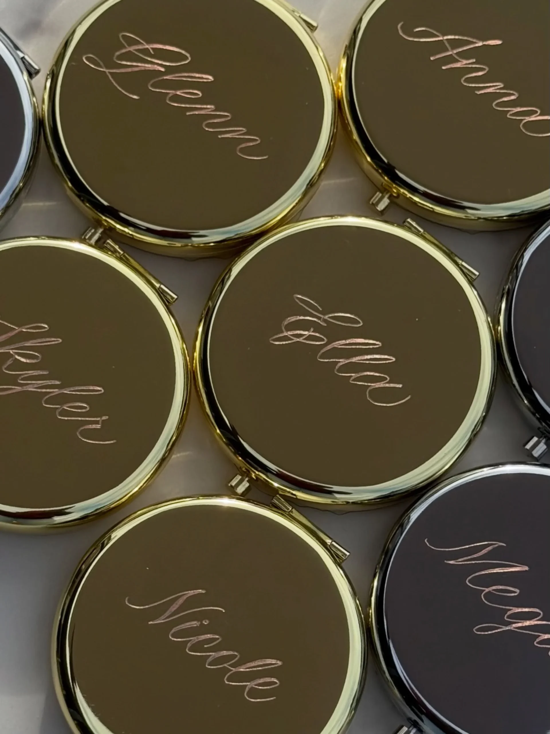 Engraved Compact Mirror