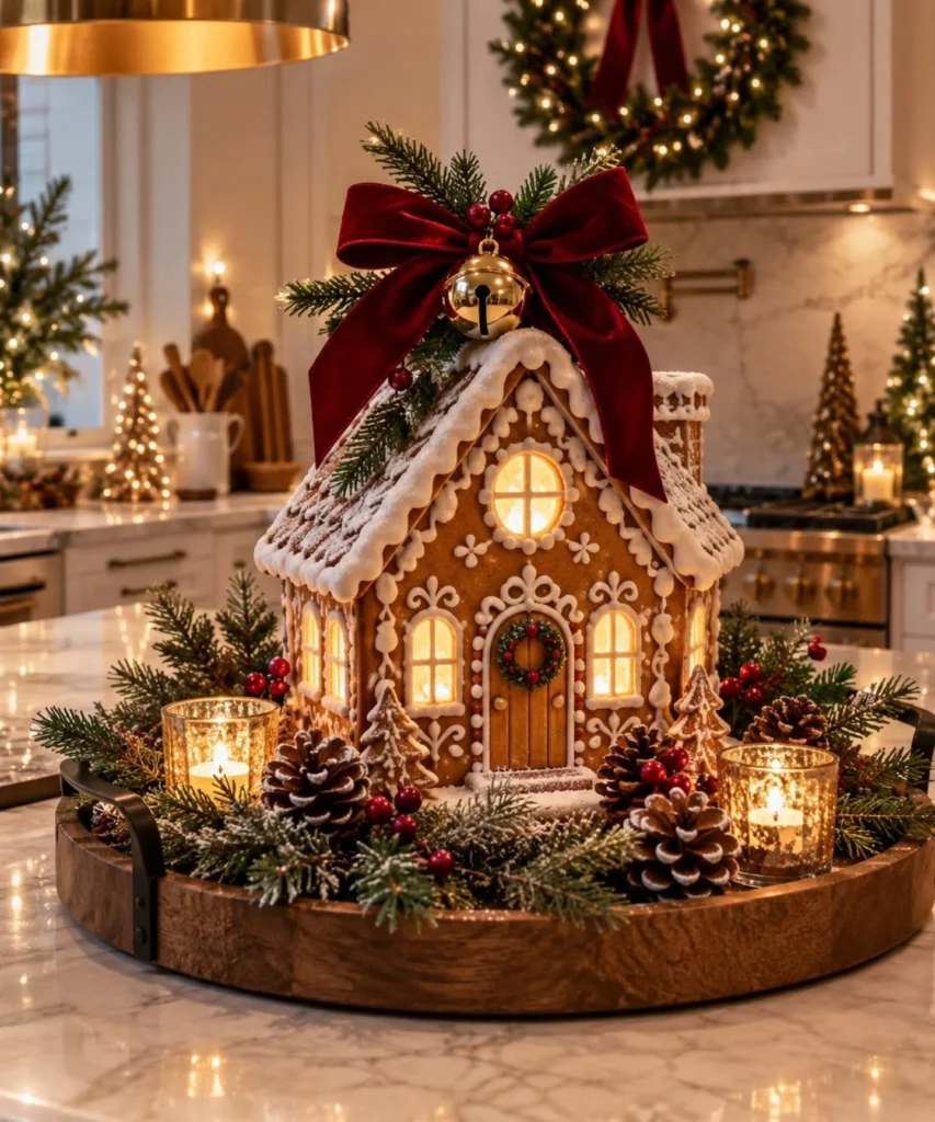 Gingerbread House Display